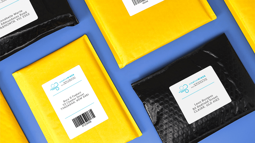 Shipping labels