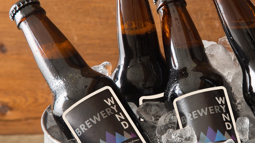Custom printed beer labels