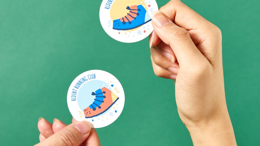 Single Cut Stickers