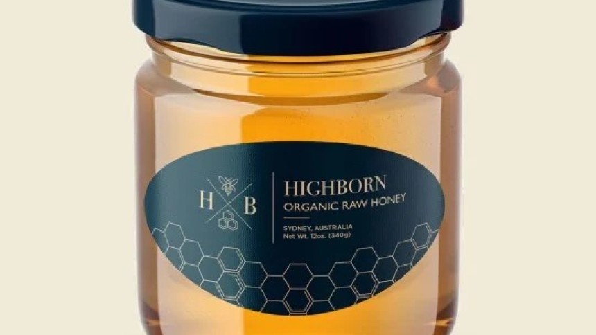 Oval labels for Honey Jars