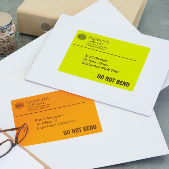 High Visibility Labels