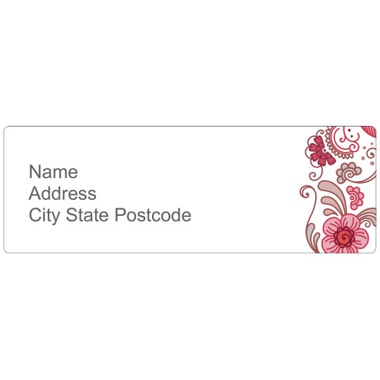 Florage - Address Labels Design
