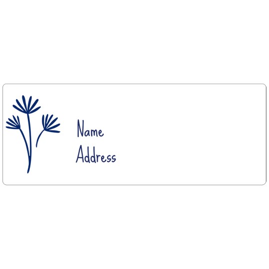 Floral Field Trip - Address Labels Design