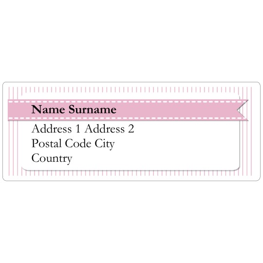 Ribbon - Address Labels Design