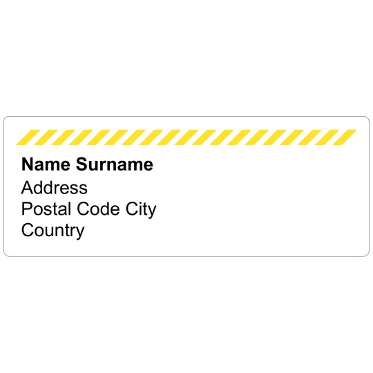 Underconstruction - Address Labels Design