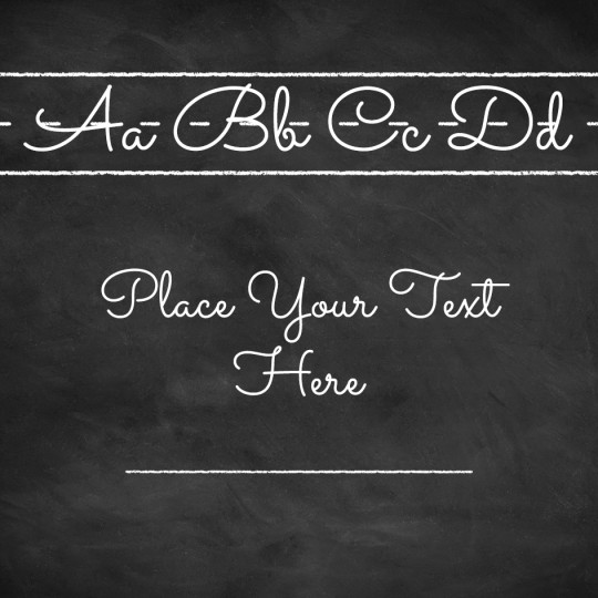 Avery blackboard template design