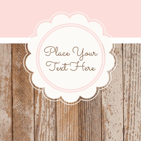 Avery Vintage Template design for Mother's Day