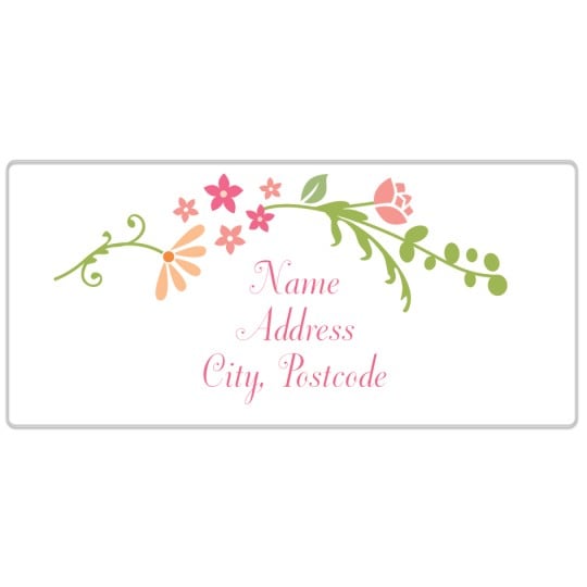 Avery Floral Template design for Mother's Day