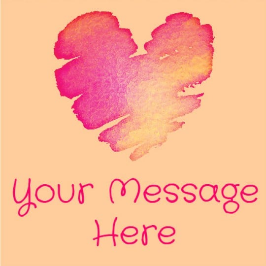 Avery Watercolour template design for Mother's Day