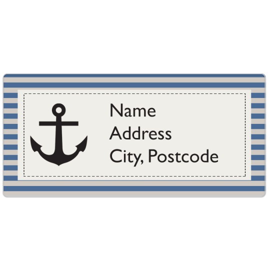Avery Anchor Template design
