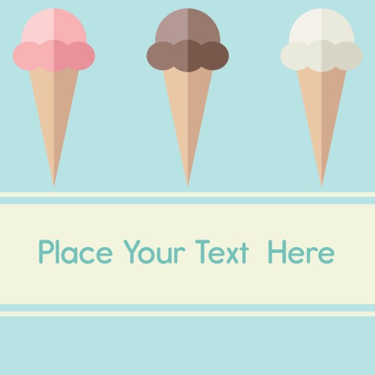 Avery Ice Cream Template design