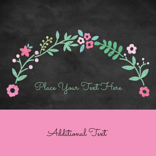 Avery Chalkboard Template design