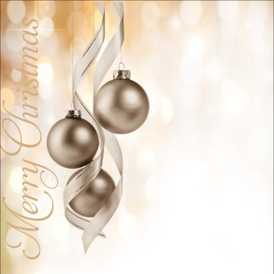 Christmas Bauables template design for Christmas