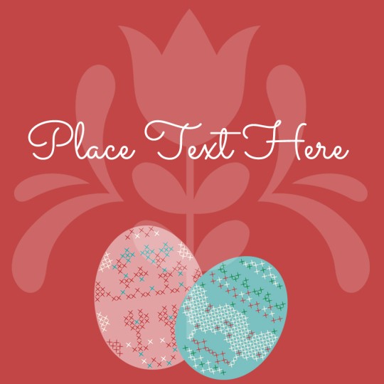 Easter Egg Template Design for Avery Design & Print