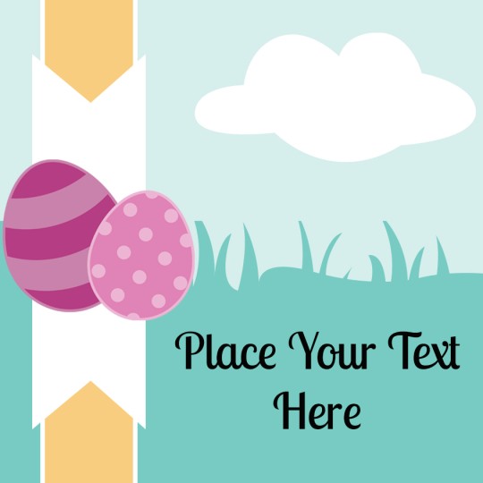 Easter Egg Template Design for Avery Design & Print