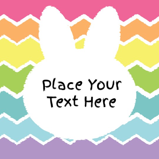 Bunny Template Design for Avery Design & Print