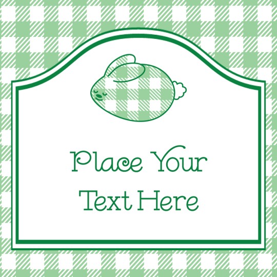 Gingham Template Design for Avery Design & Print