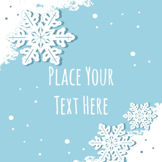 Snowflake Avery Template designs for Christmas