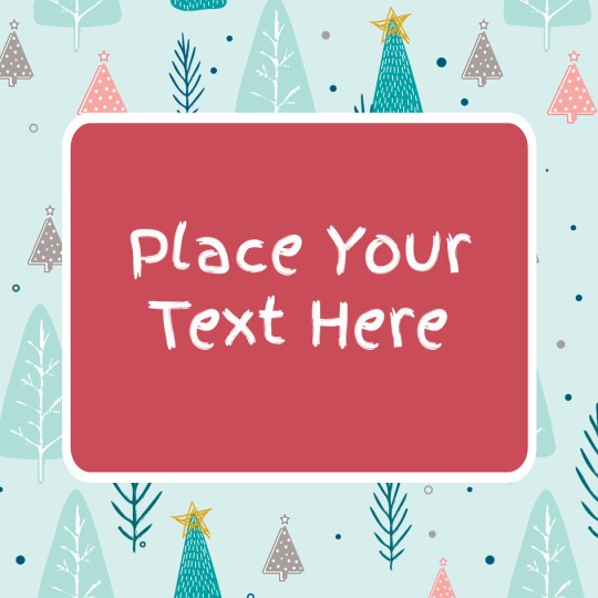 Winter Forest Avery Template designs for Christmas
