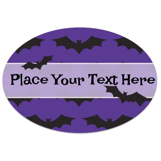 Avery Batty Halloween Template Design