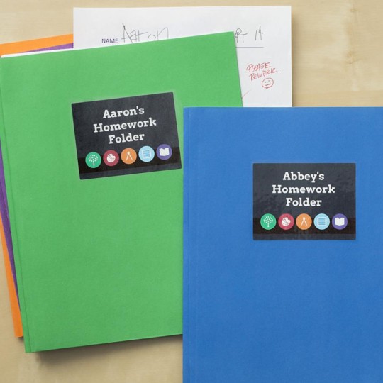 Avery Design & Print back to school design templates