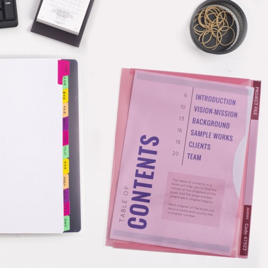 Avery Dividers & Presentations Products