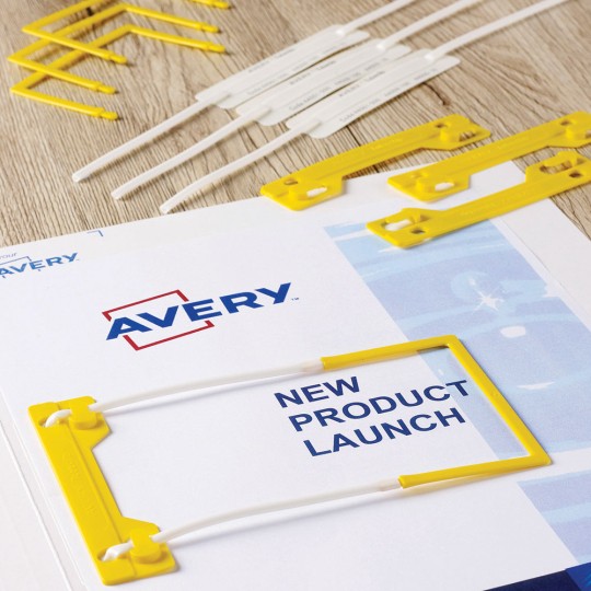 Avery Tube Clip Fasteners