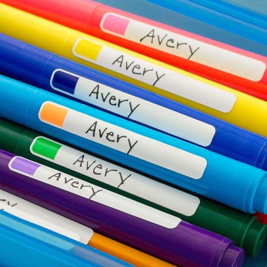 Assorted Colourd Labels