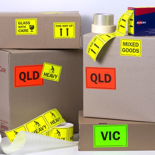 Avery Warehouse Fragile Labels