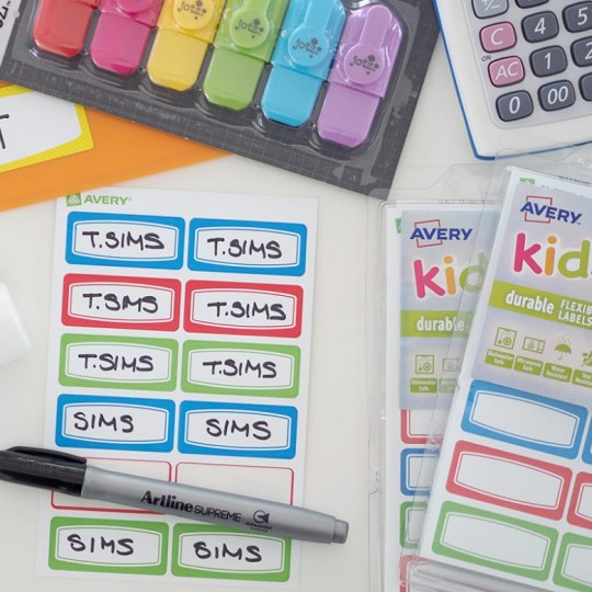 Avery Kids Durable Labels