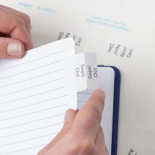 Printable Tabs by Avery