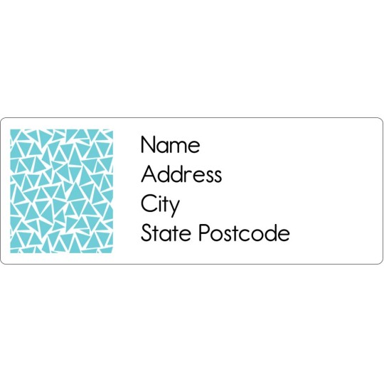 Geometric - Address Labels Design
