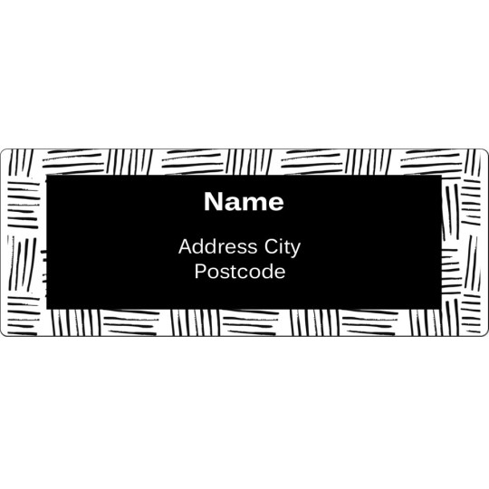 Pattern Line - Address Labels Design
