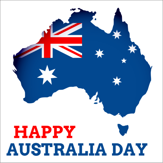 Australia Day Label Template