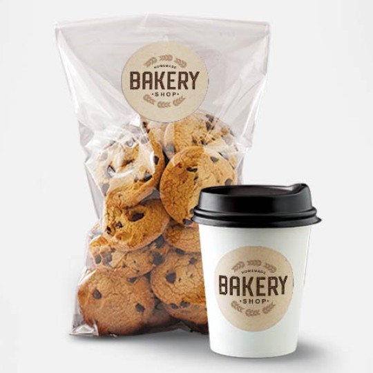 Kraft Brown Product Label & Custom Sticker Design & Print