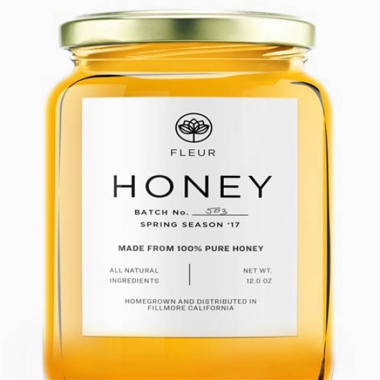 Honey Label Design