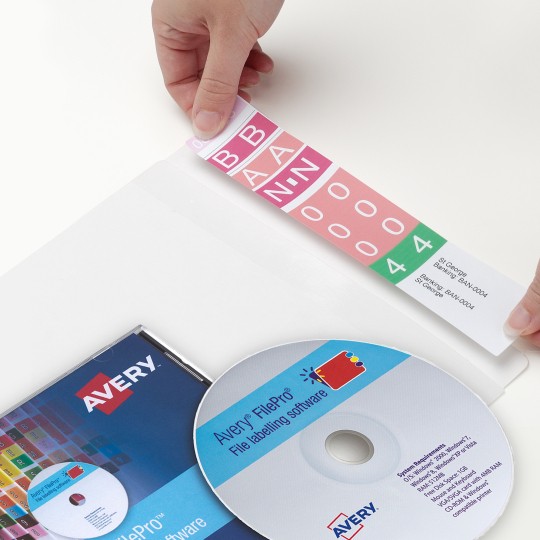 Lateral Filing Software Avery FilePro