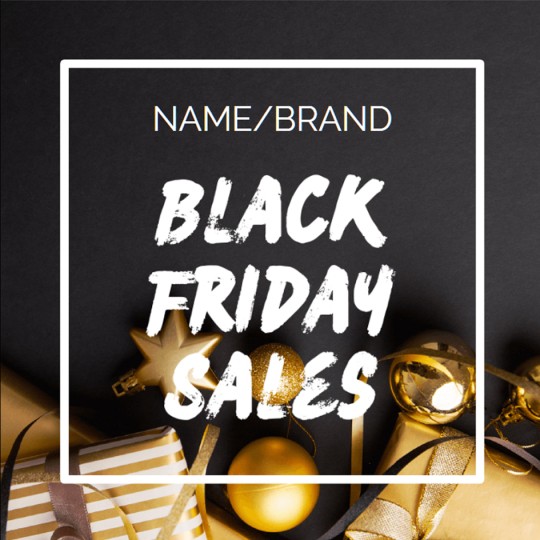 Black Friday Sale stickers