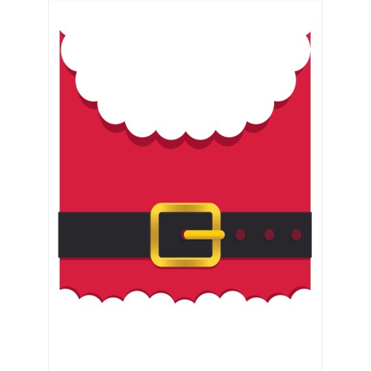 Gallery_Xmas_19_Santa Belly T-shirt Transfer