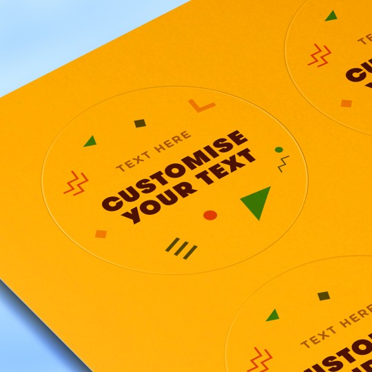 Fluoro Orange Paper