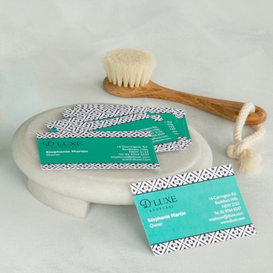 Custom printed business cards