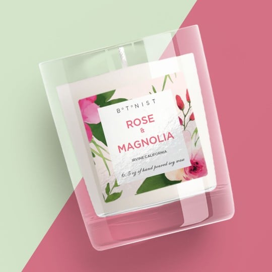 White Gloss Labels and Stickers