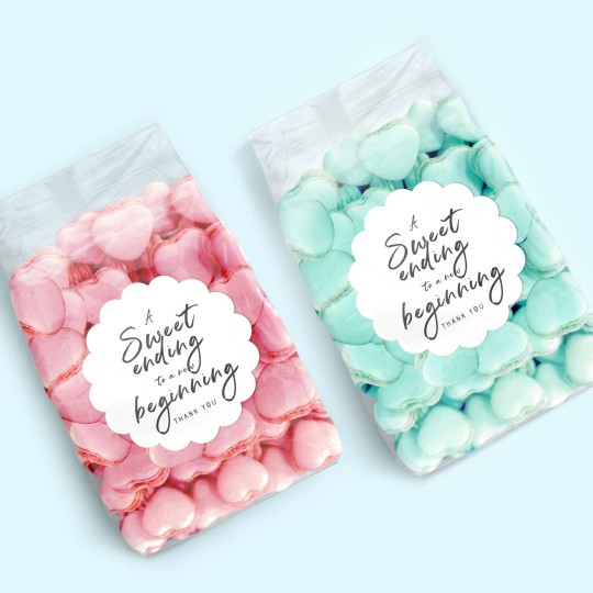 Scalloped Labels and Stickers