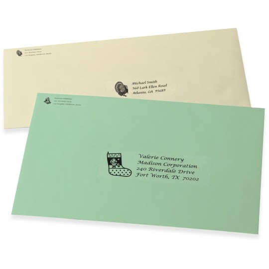 Christmas - Clear labels