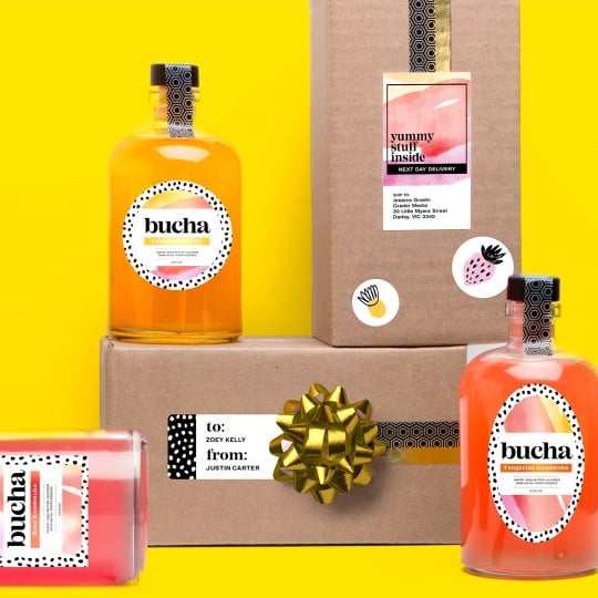 custom printed labels