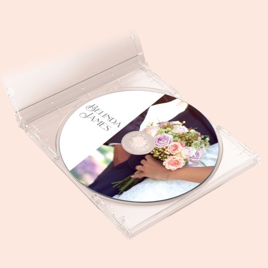 Custom printed CD labels