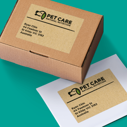 Avery Kraft Labels