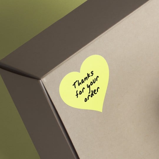 WePrint Heart Labels & Stickers