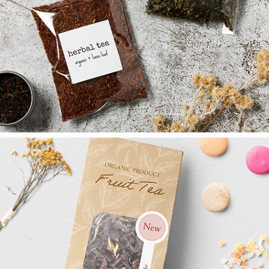 Tea Label Design 1