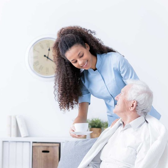 Patient in hospital or aged care